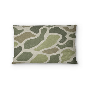 Duck Camo Green Standard - cotton - White Backing