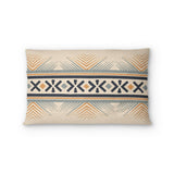 Loxcie Ivory & Blue Standard - cotton - White Backing