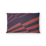 Prisma Purple & Coral Standard - cotton - White Backing