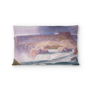 Shoshone Falls of the Great Idaho Snake River by Thomas Moran Standard - cotton - White Backing