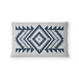 Reyno Navy & Stone Standard - cotton - White Backing