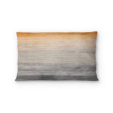 Ruidoso Navy & Burnt Orange Standard - cotton - White Backing