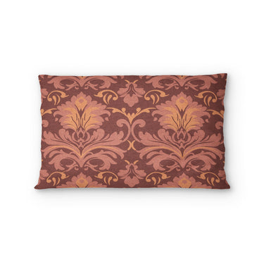 Agnes Amaranth Red Standard - cotton - White Backing