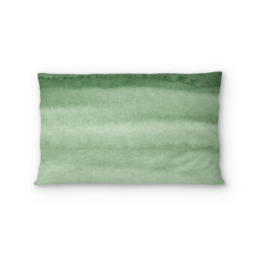 Jacinda Watercolor Green Ombre Standard - cotton - White Backing