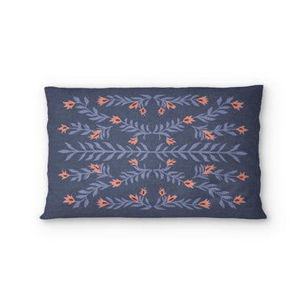 Flamingo Friends Navy Standard - cotton - White Backing