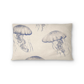 Jellyfish Bloom Standard - cotton - White Backing