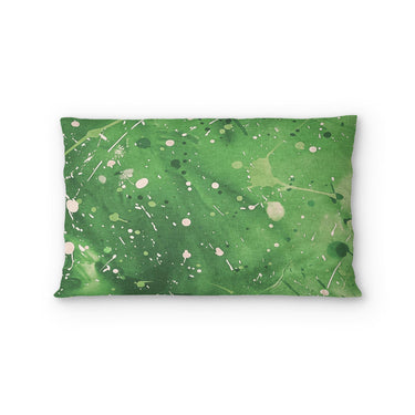 Sylvie Green Standard - cotton - White Backing