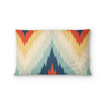 Firekaat Blue & Orange Standard - cotton - White Backing