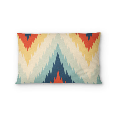 Firekaat Blue & Orange Standard - cotton - White Backing