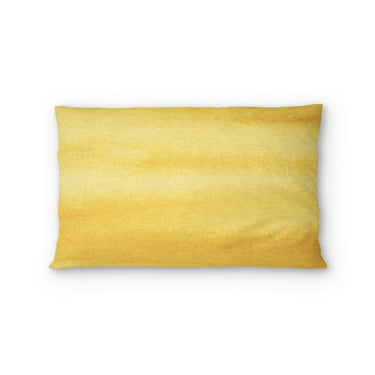 Ophelia Watercolor Yellow Balayage Standard - cotton - White Backing