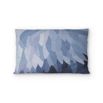 Dianthus Navy Standard - cotton - White Backing