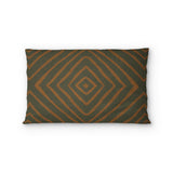 Terlingua Olive & Terracotta Standard - cotton - White Backing