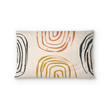 Horatio Ivory & Orange Standard - cotton - White Backing