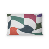 Twyla Checkered Multicolor Standard - cotton - White Backing