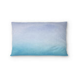 Micah Watercolor Blue & Teal Standard - cotton - White Backing