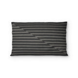 Euclid Black & Neutral Grey Standard - cotton - White Backing