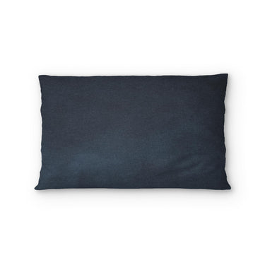 Keanu Watercolor Navy Blue Ombré Standard - cotton - White Backing
