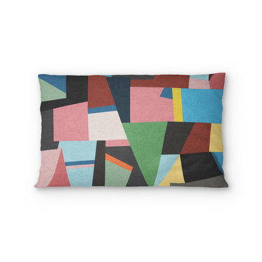 Baxter Blue Multicolor Standard - cotton - White Backing