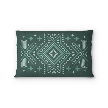 Durand Deep Turquoise Standard - cotton - White Backing