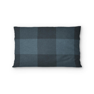 Buffalo Plaid Dark Navy Standard - cotton - White Backing