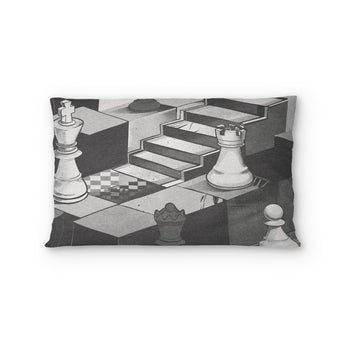Harmon Surreal Chess BW Standard - cotton - White Backing