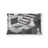 Harmon Surreal Chess BW Standard - cotton - White Backing