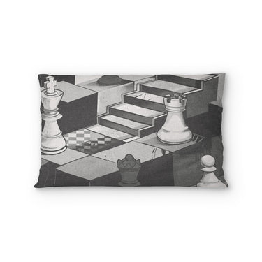 Harmon Surreal Chess BW Standard - cotton - White Backing