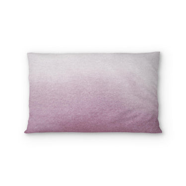 Kieran Watercolor Mauve Ombre Standard - cotton - White Backing