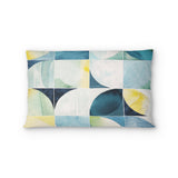 Aeolus Blue Green Standard - cotton - White Backing