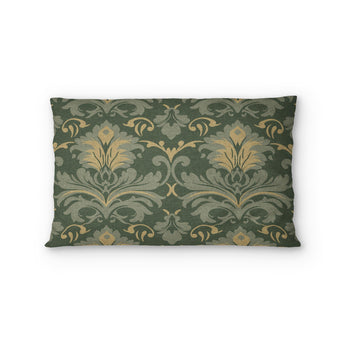 Agnes Deep Olive Standard - cotton - White Backing