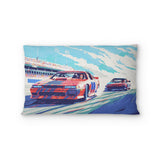 8 Bit Stock Cars Standard - cotton - White Backing
