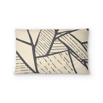 Harlan Ivory & Black Standard - cotton - White Backing