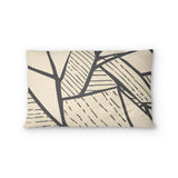 Harlan Ivory & Black Standard - cotton - White Backing