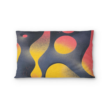 Hot Lava Standard - cotton - White Backing