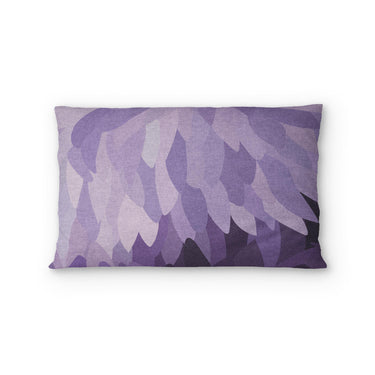 Dianthus Purple Standard - cotton - White Backing