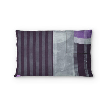 Gordian Dark Purple Standard - cotton - White Backing