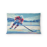 8 Bit Pond Hockey Standard - cotton - White Backing
