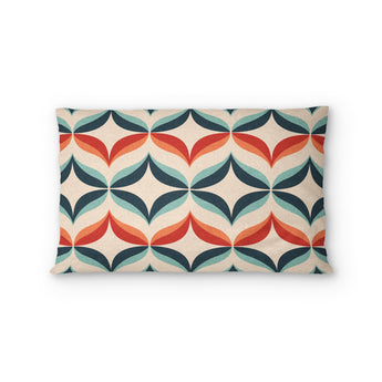 Jasper Blue & Red Standard - cotton - White Backing