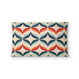 Jasper Blue & Red Standard - cotton - White Backing