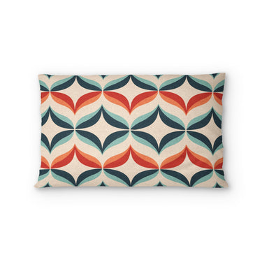Jasper Blue & Red Standard - cotton - White Backing