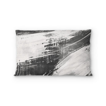 Emil Charcoal Grey Standard - cotton - White Backing