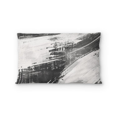 Emil Charcoal Grey Standard - cotton - White Backing