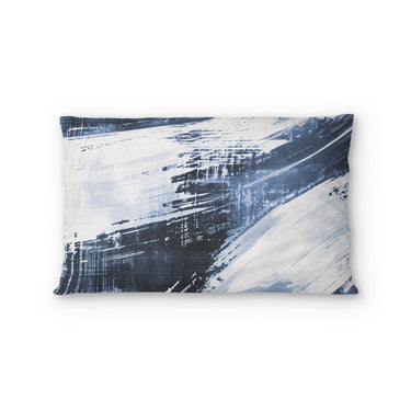 Emil Navy Blue Standard - cotton - White Backing