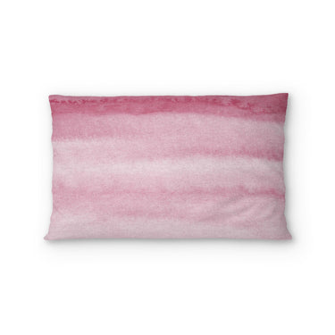 Jacinda Watercolor Pink Ombre Standard - cotton - White Backing