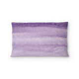 Jacinda Watercolor Purple Ombre Standard - cotton - White Backing