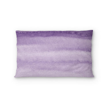 Jacinda Watercolor Purple Ombre Standard - cotton - White Backing