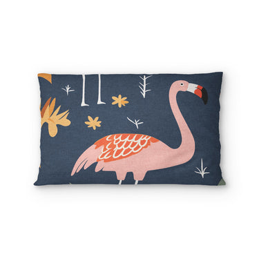 Flamingo Paradise Standard - cotton - White Backing