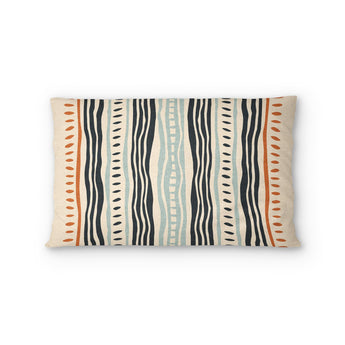 Delsin Blue & Orange Standard - cotton - White Backing