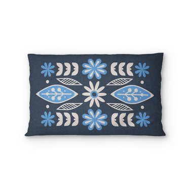 Topanga Navy & Columbia Standard - cotton - White Backing