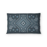 Durand Navy Blue Standard - cotton - White Backing